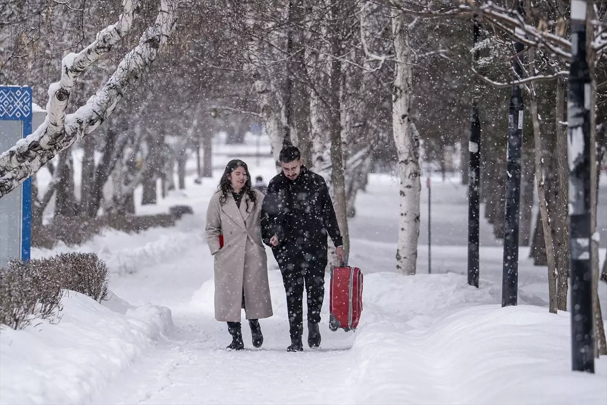 Doğu Anadolu\'da Kar ve Soğuk Etkili