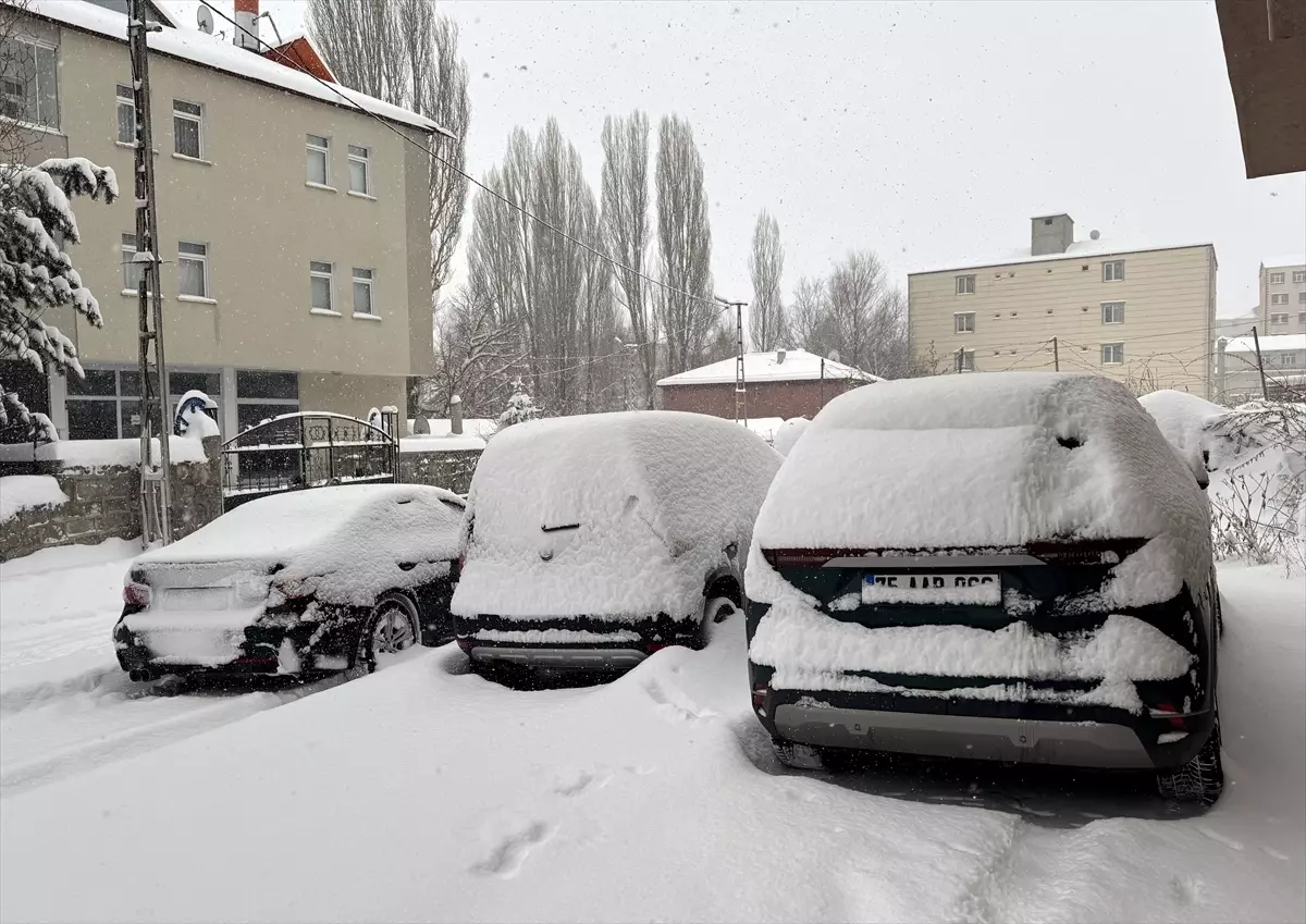 Doğu Anadolu\'da Kar Yağışı Zirve Yaptı