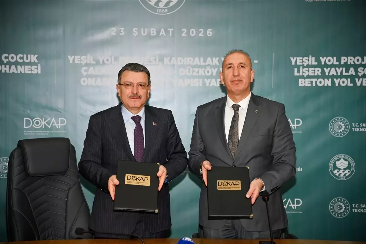 DOKAP\'tan Trabzon\'a 86,3 Milyon Lira Hibe Desteği