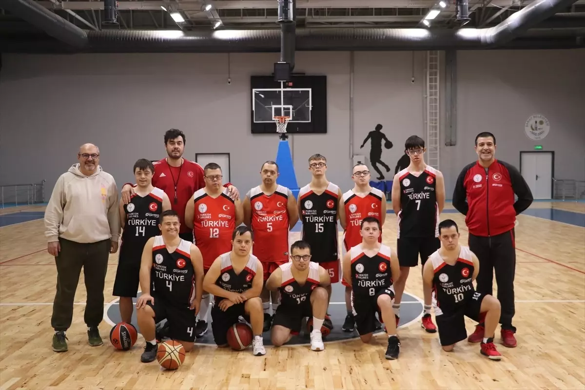Down sendromlu milli basketbolcuların "farkındalık" katkısı