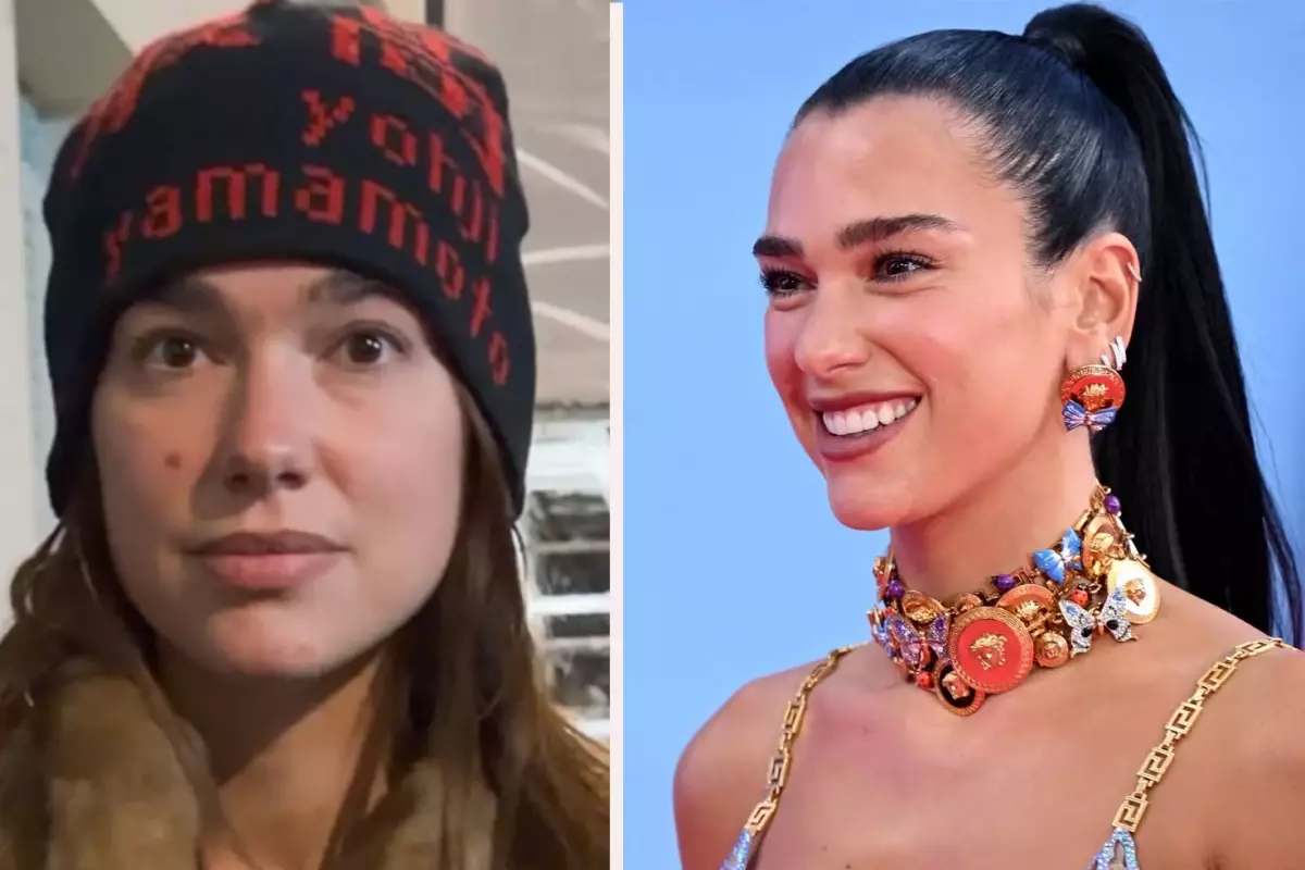 Dua Lipa\'nın makyajsız görüntüsü şaşırttı