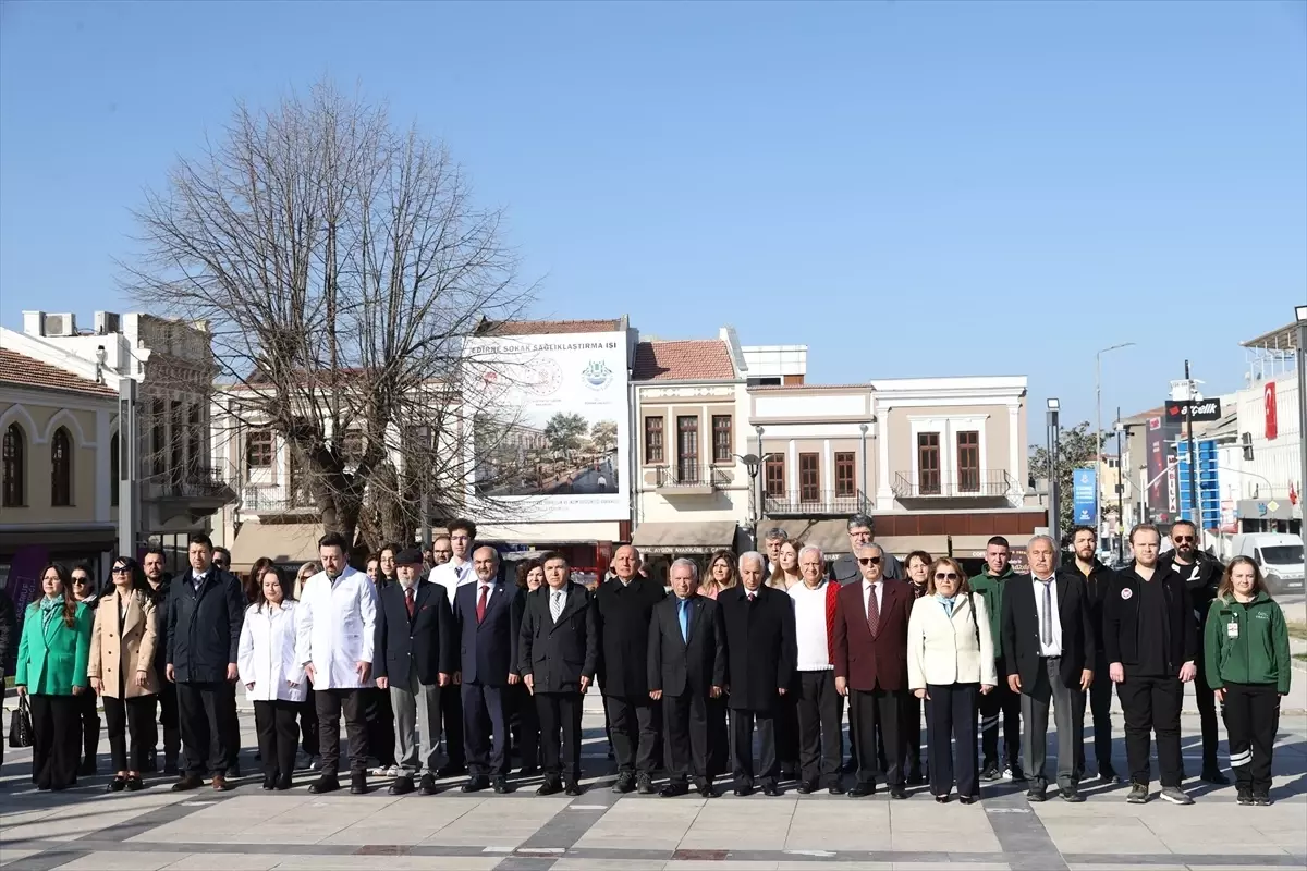Edirne\'de Tıp Bayramı Töreni