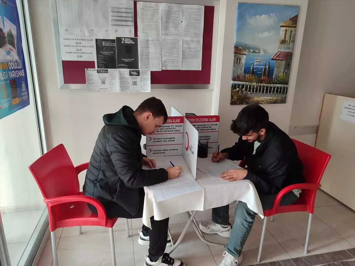 Edirne\'de Kan Bağışı Kampanyası