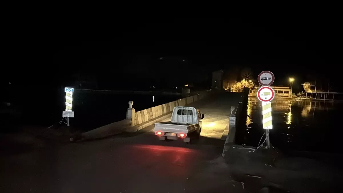 Tunca Köprüsü Yeniden Açıldı