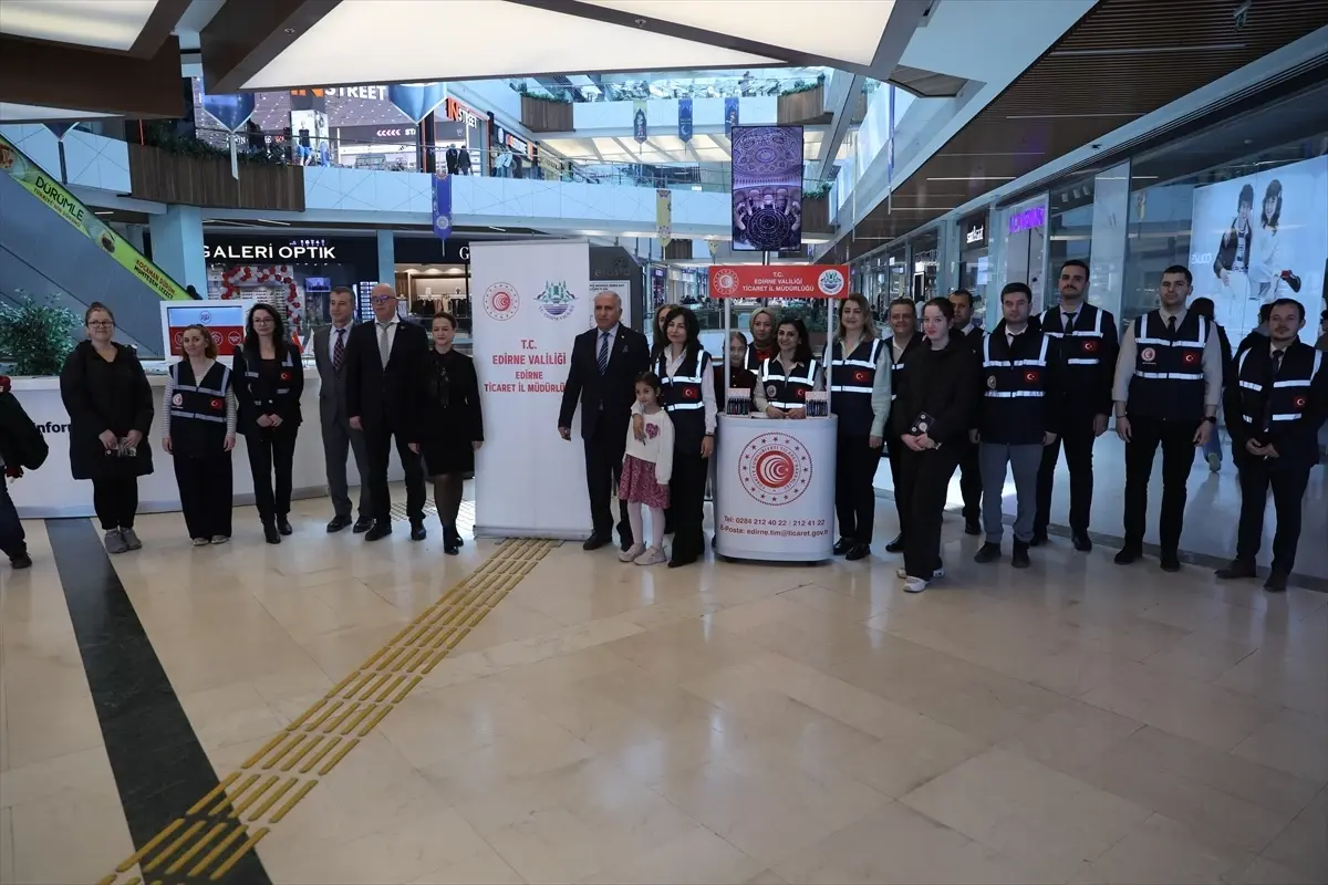 Edirne\'de Tüketici Hakları Günü Etkinliği