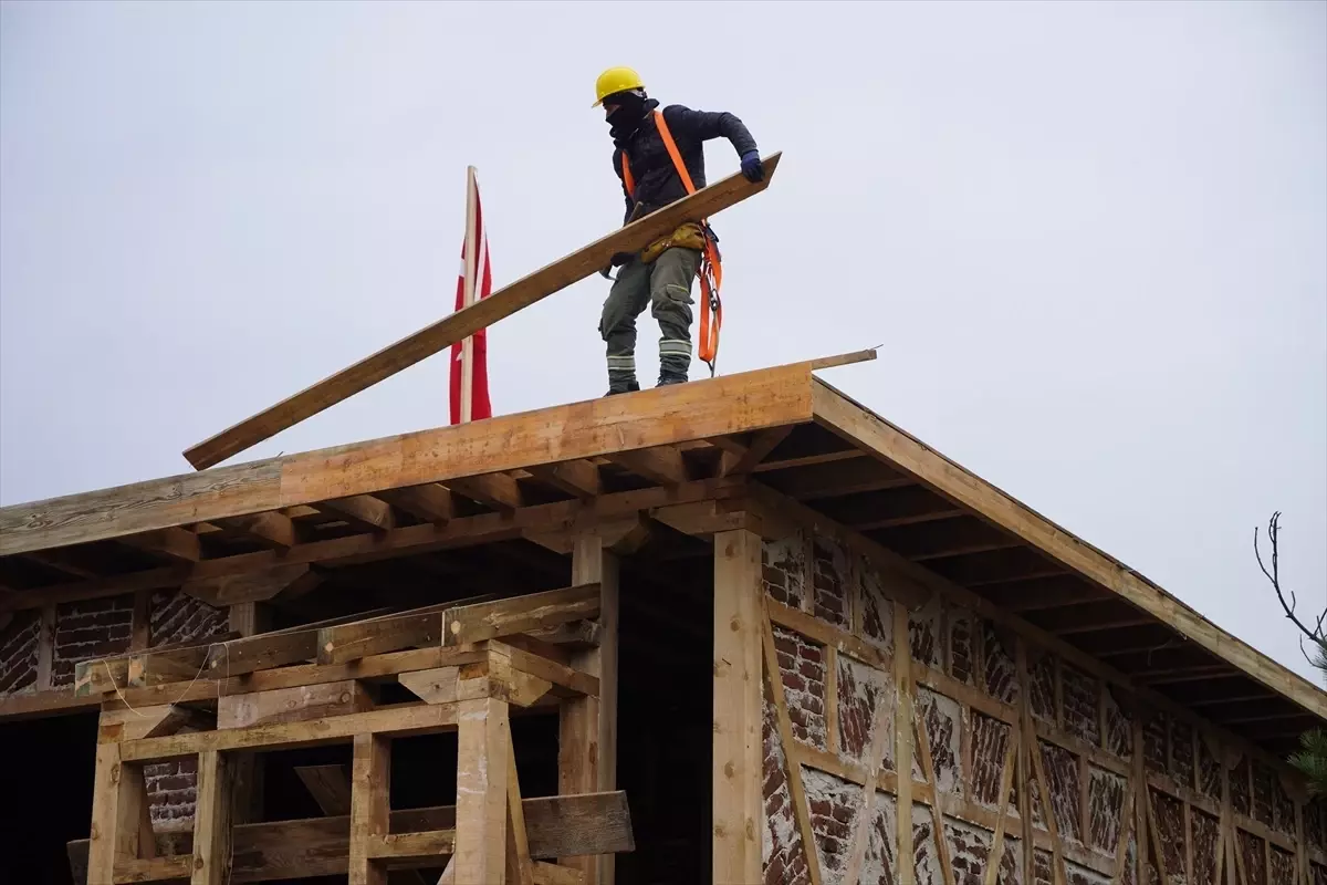 Muradiye Mevlevihanesi\'nde İnşaat Tamamlandı