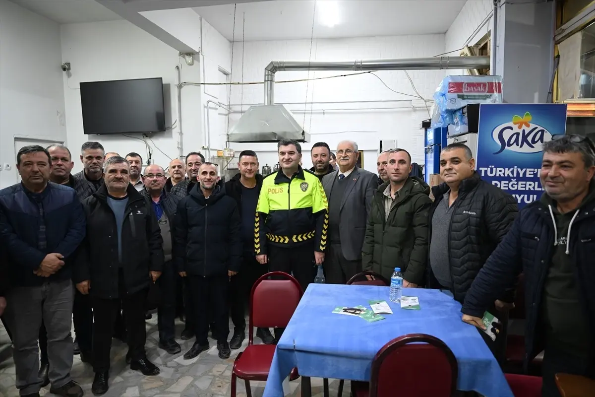 Edirne Emniyet Müdürü vatandaşlarla buluştu