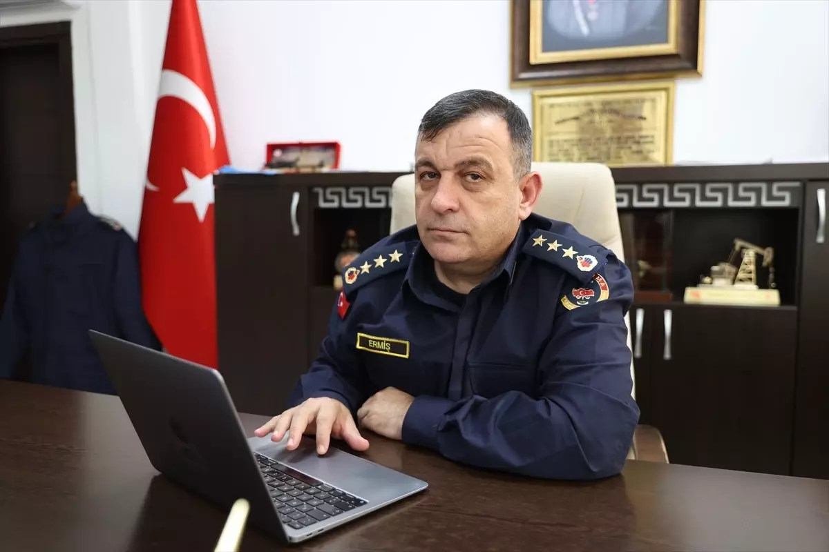 Edirne Jandarma Komutanı AA\'nın Yılın Kareleri Oylamasında