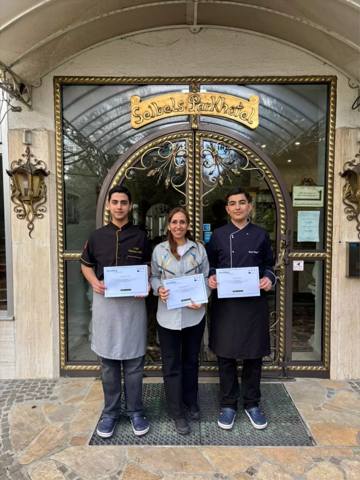 Edirneli Öğrenciler Almanya\'da Staj Yapıyor