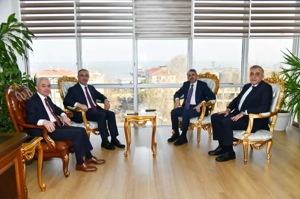 Edirne Valisinden Süleymanpaşa Kaymakamına Ziyaret