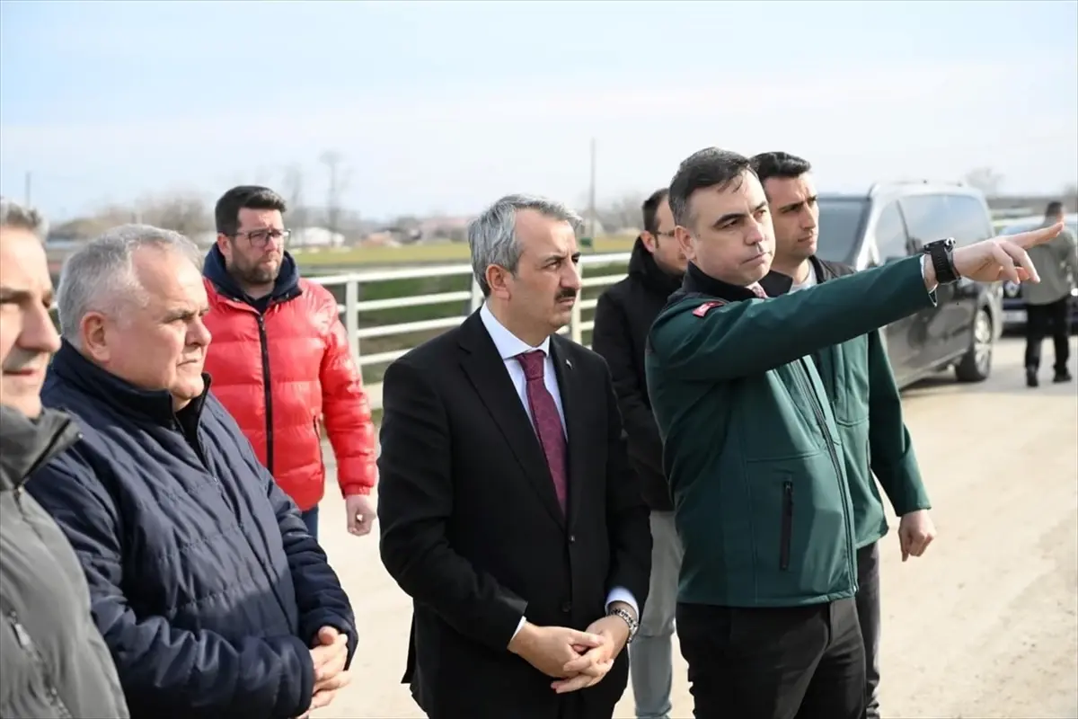 Edirne\'de Taşkın İncelemesi