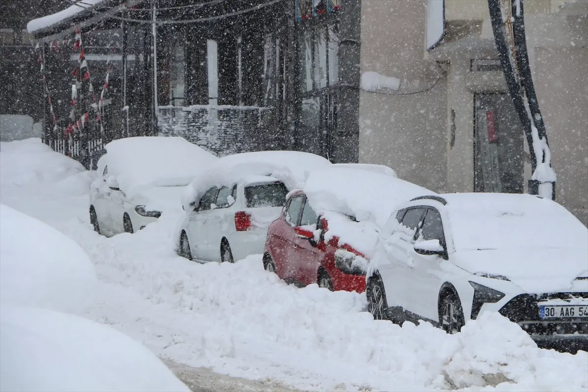 Elazığ ve Bingöl\'de Kar Yağışı Etkili