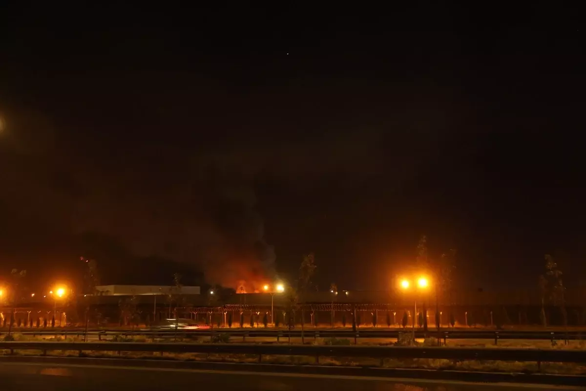 Erbil Havalimanı\'na İHA Saldırısı