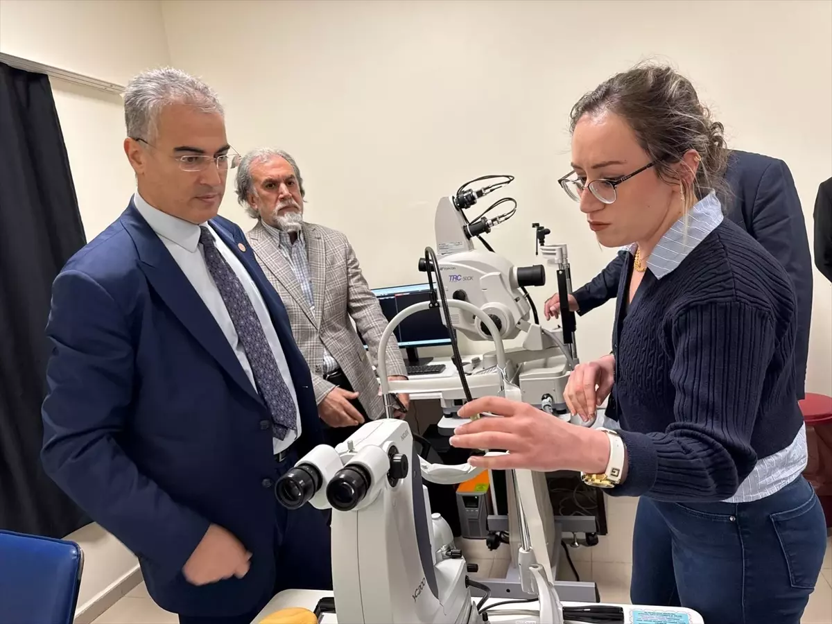 Ergani\'de Göz Anjiyografi Cihazı Hizmete Girdi