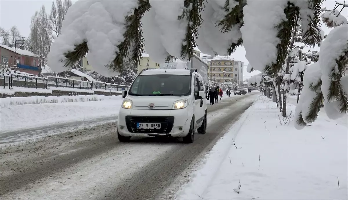 Doğu Anadolu\'da Kar Yağışı