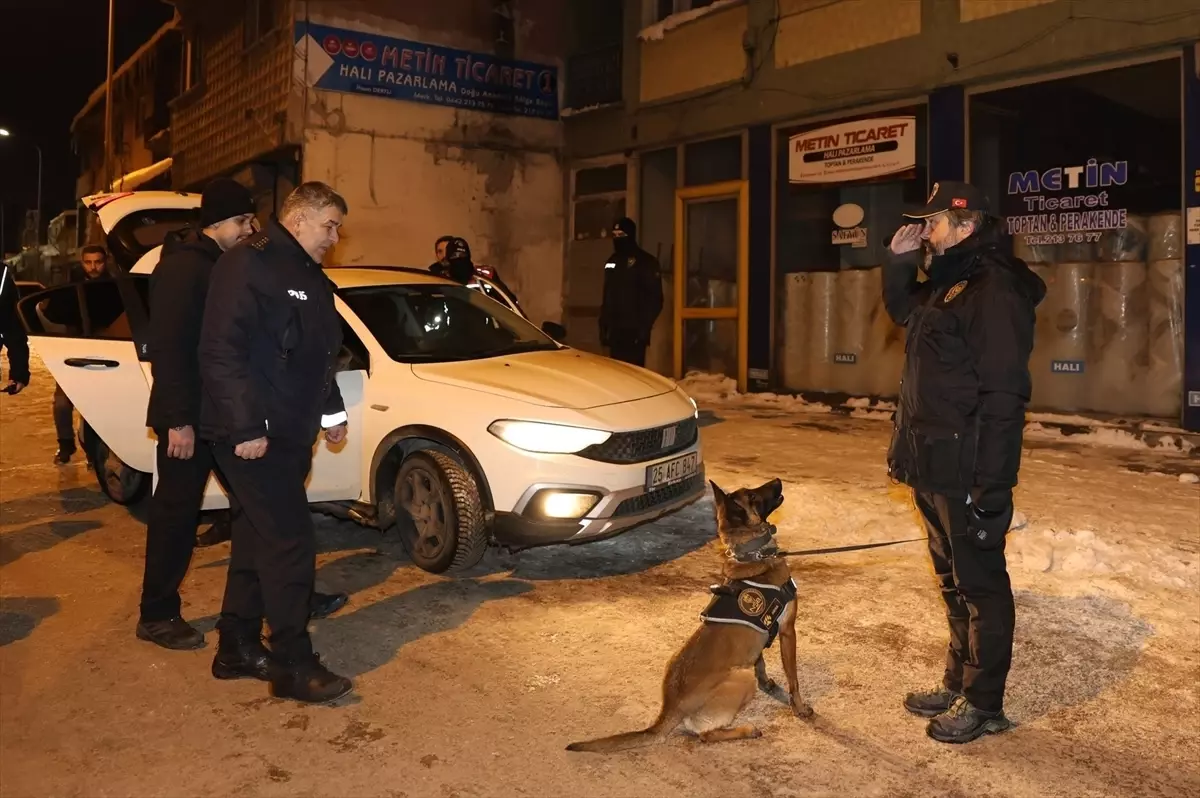 Erzurum\'da Narko Alan Uygulaması