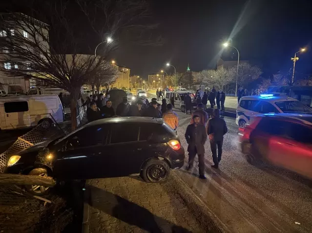 Oltu’da Zincirleme Kaza: 1 Yaralı