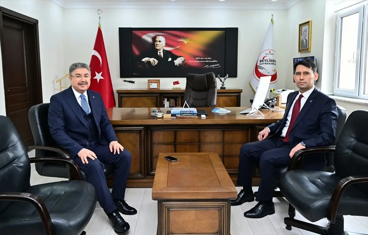 Vali Yılmaz Beylikova\'da Ziyaret Gerçekleştirdi