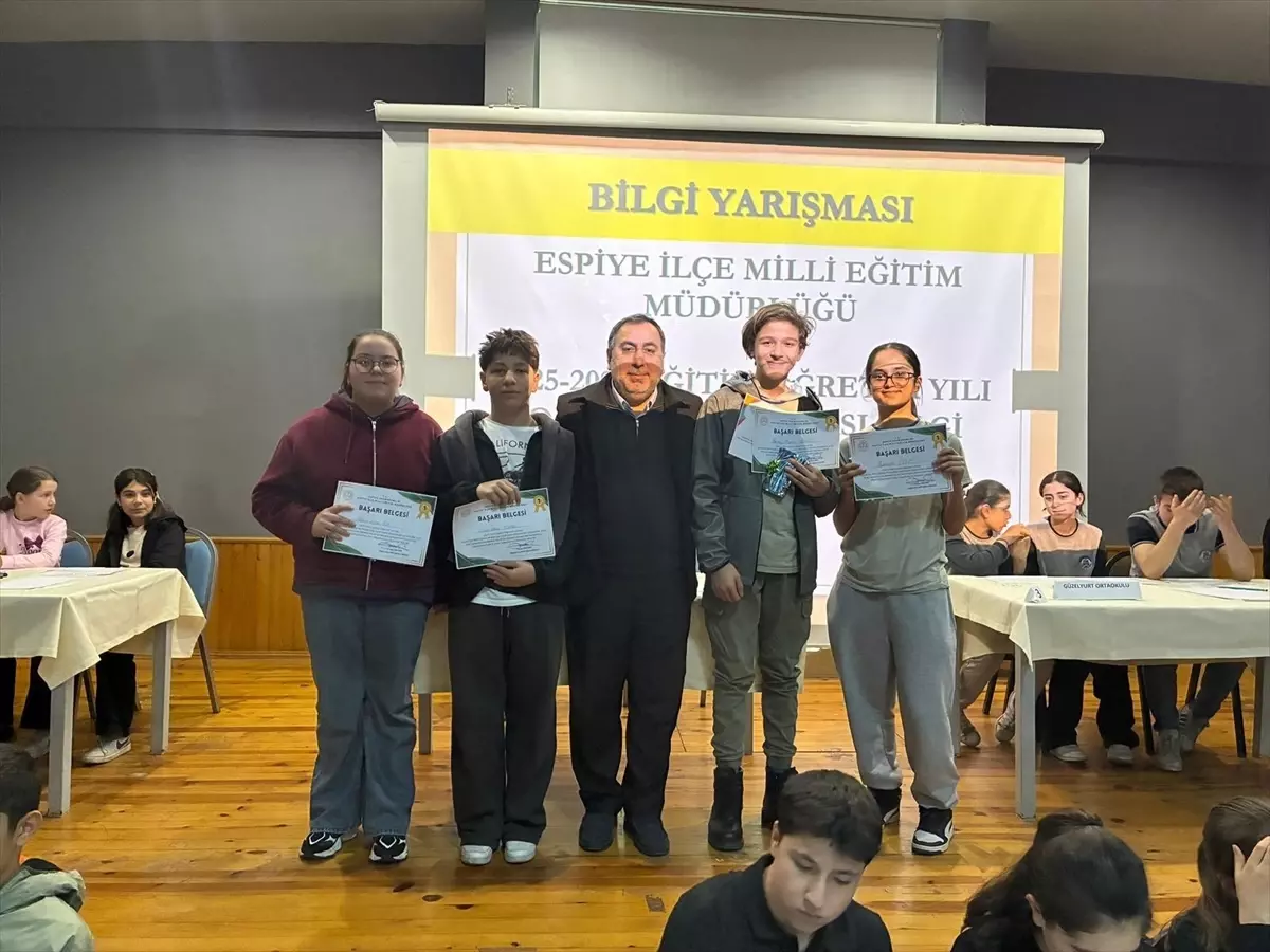 Espiye\'de Küçük Öğrencilerden Tekne Orucu