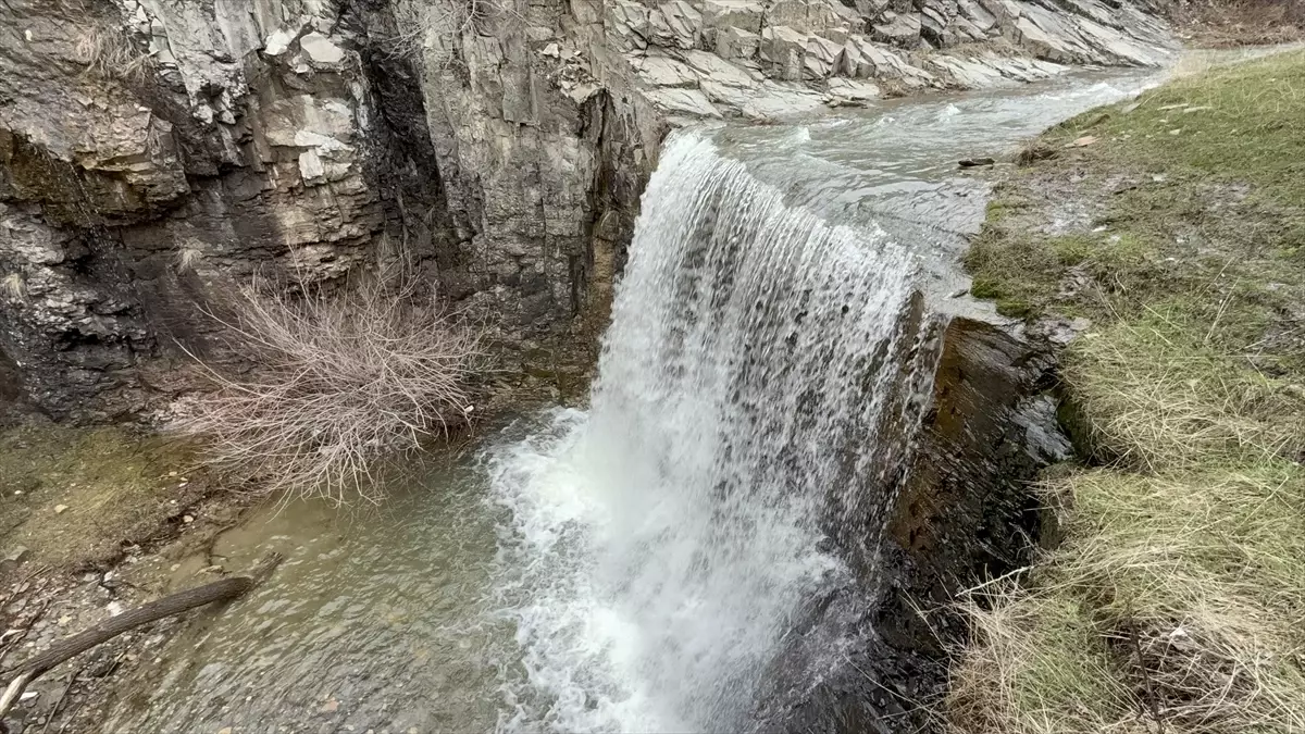 Evci Şelalesi Yeniden Akmaya Başladı