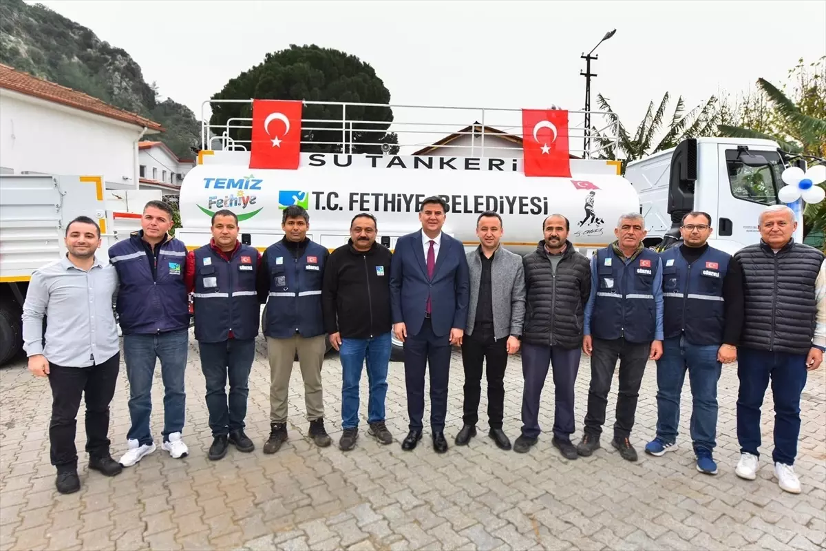 Fethiye Belediyesi 12 Yeni Araç Aldı