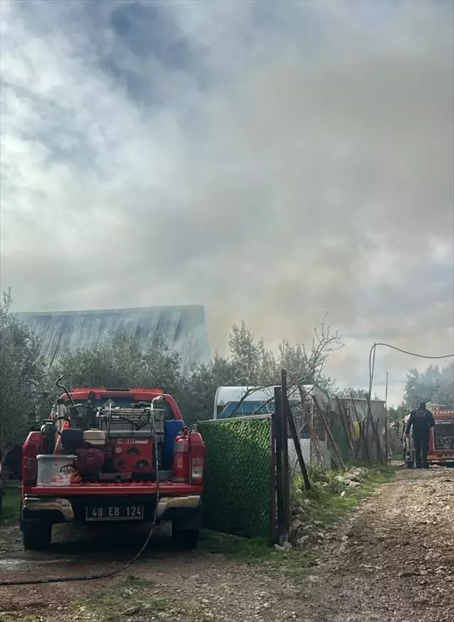 Fethiye’deki Bungalov Yangını Kontrol Altında