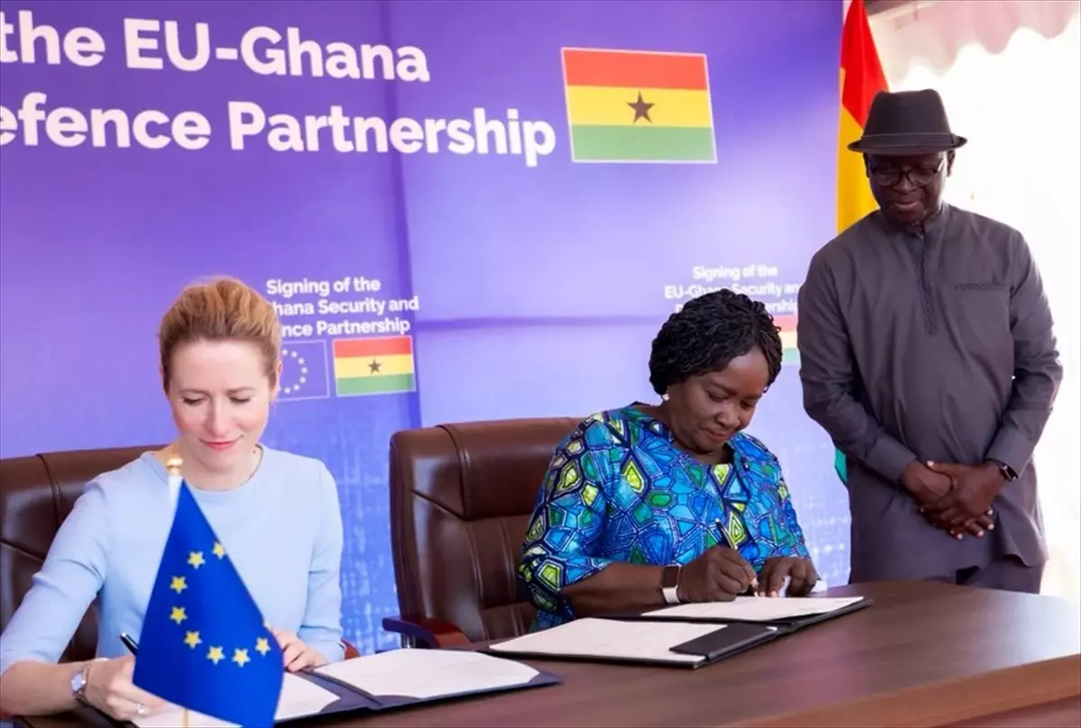 Gana ve AB\'den Güvenlik Anlaşması