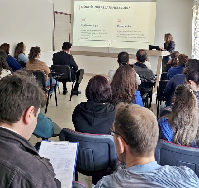 Gelibolu’da Protokol Eğitimi