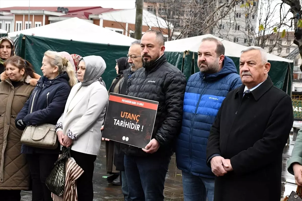 Giresun\'da AK Parti ve Memur-Sen\'den 28 Şubat açıklaması