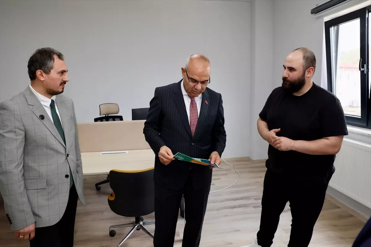 Giresun Valisi Teknopark\'ı Ziyaret Etti