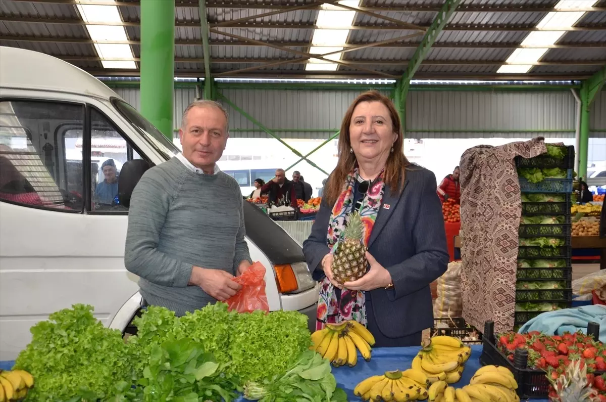 Başkan Özyol Pazar Ziyareti Gerçekleştirdi