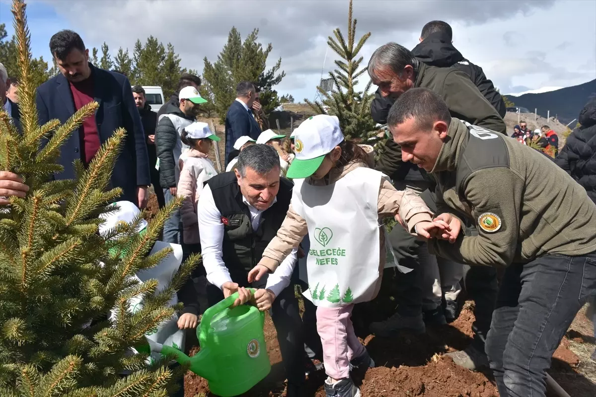 Gümüşhane\'de Fidan Dikimi Etkinliği