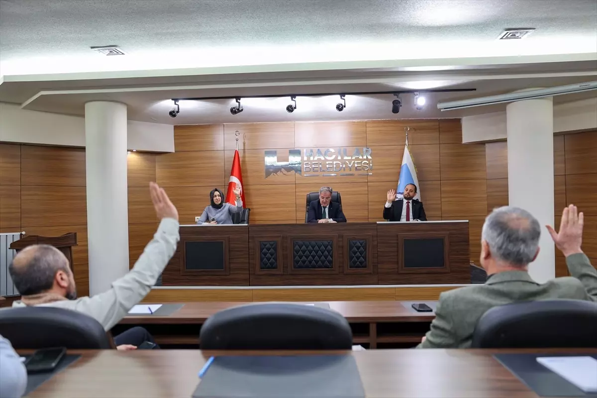 Hacılar Belediyesi Mart Toplantısı Yapıldı