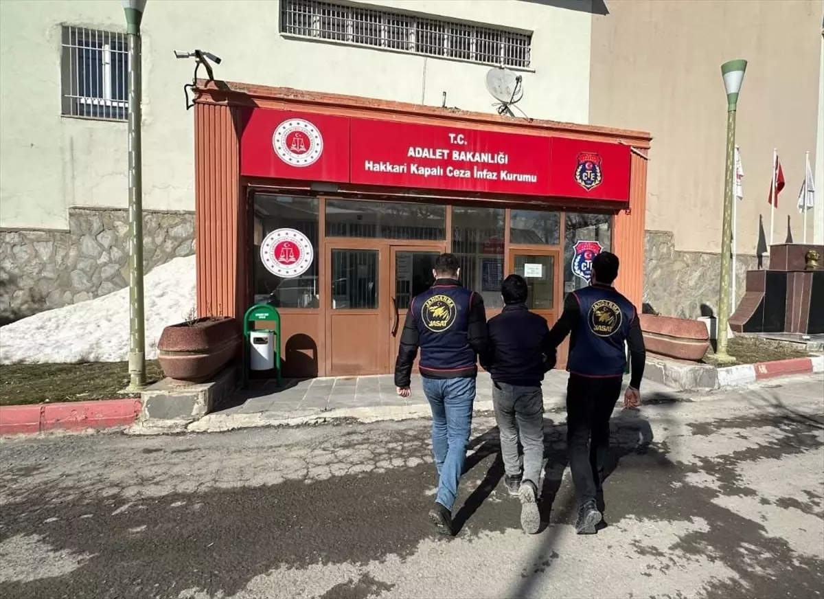 Hakkari\'de 7 Hükümlü Yakalandı