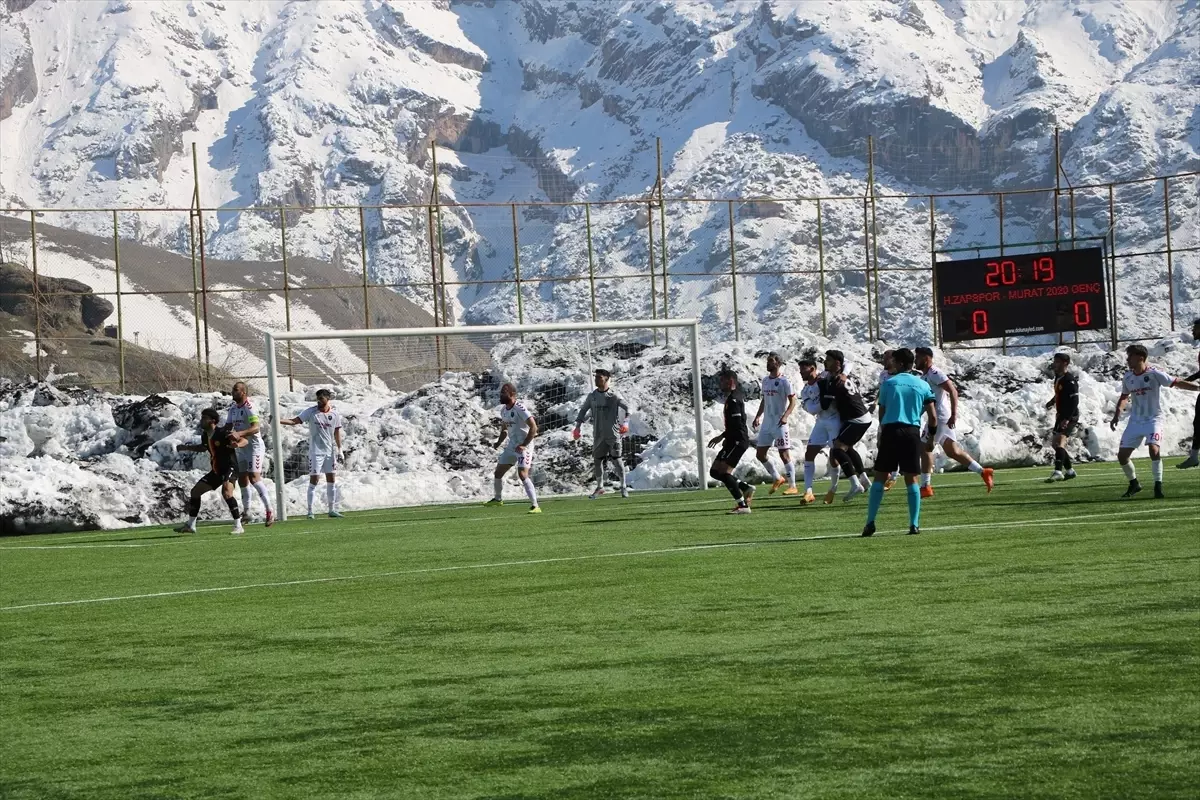 Hakkari Zapspor, Murat 2020\'yi 2-0 Mağlup Etti