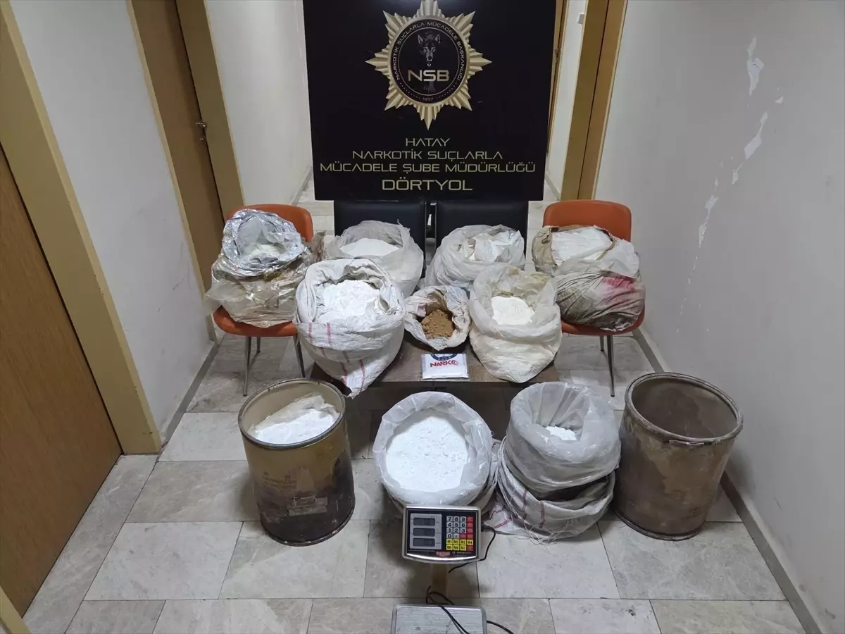 Hatay\'da Uyuşturucu Operasyonu: 1 Tutuklama