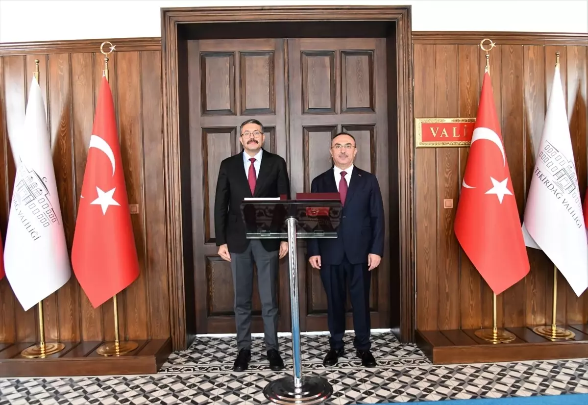 İçişleri Bakan Yardımcısı Tekirdağ\'da