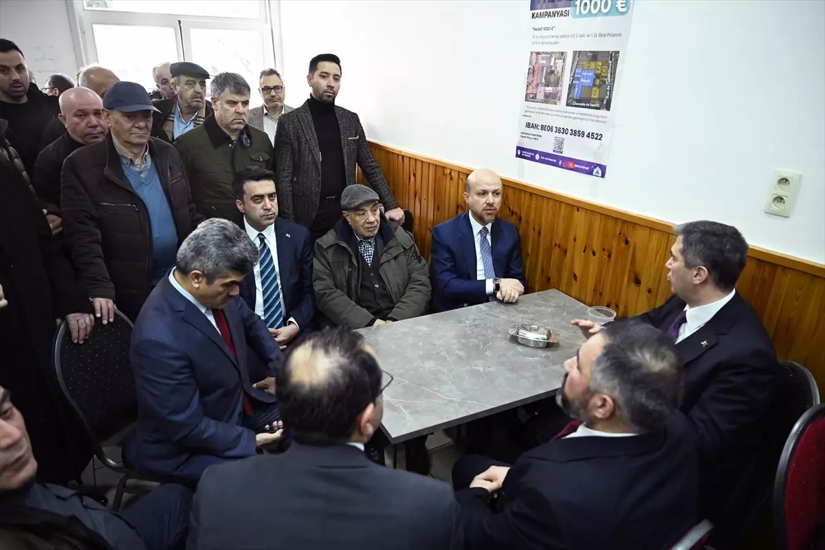 Bilal Erdoğan Brüksel\'de Türk STK\'larla Buluştu