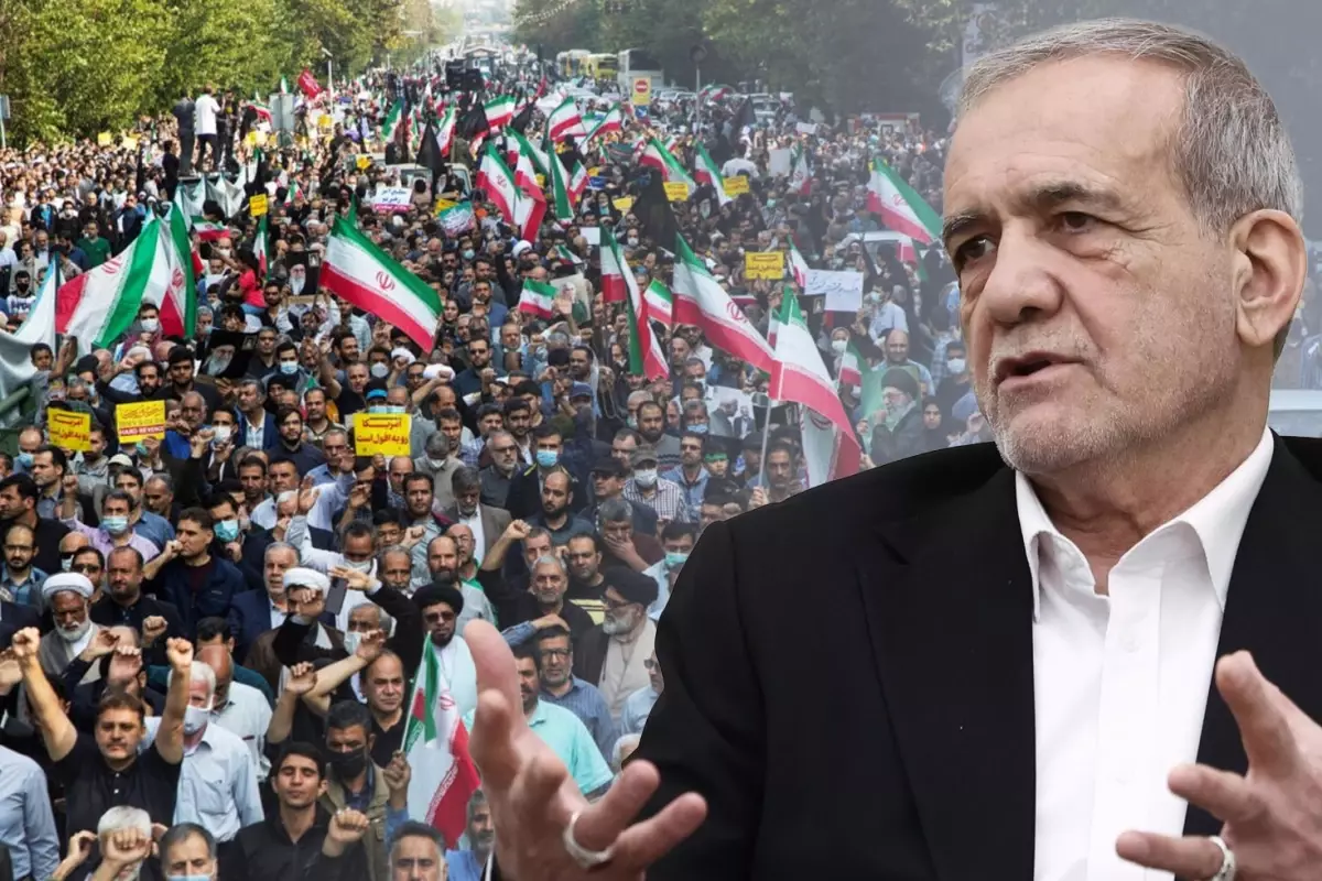 İran Cumhurbaşkanı Pezeşkiyan\'dan ülkedeki protestoların seyrini değiştirecek sözler