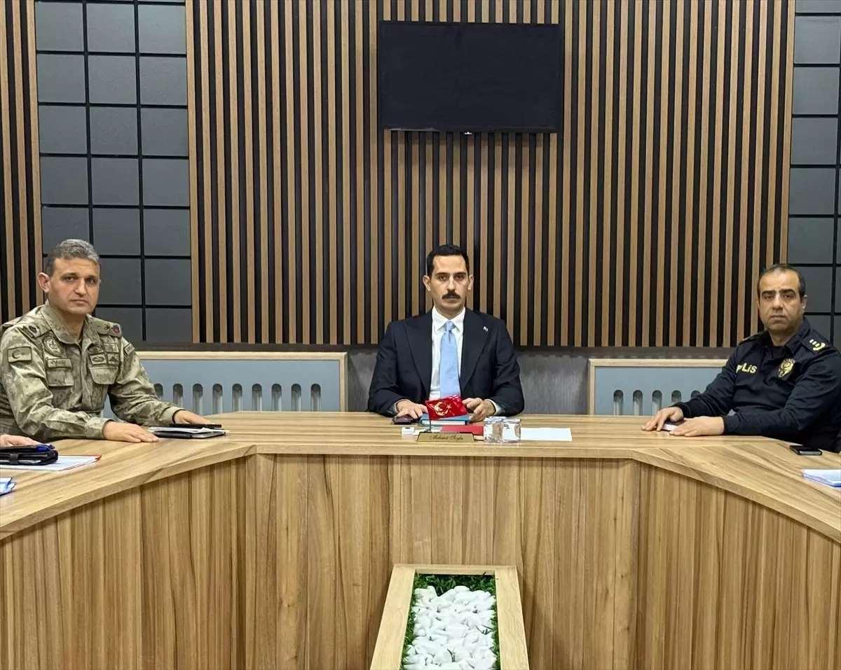 İslahiye\'de Asayiş Toplantısı