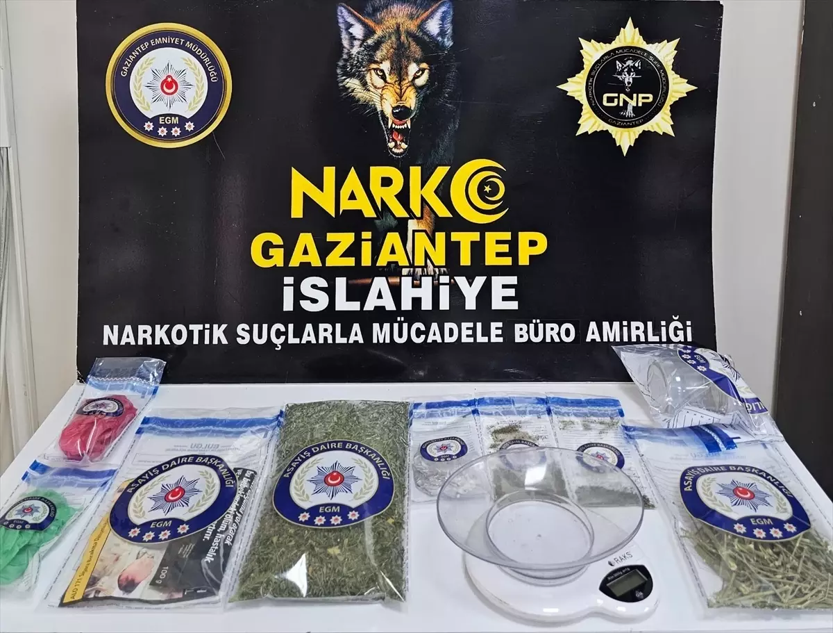 İslahiye\'de Uyuşturucu Operasyonu