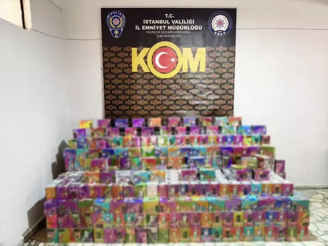 İstanbul’da Kaçak Sigara Operasyonu