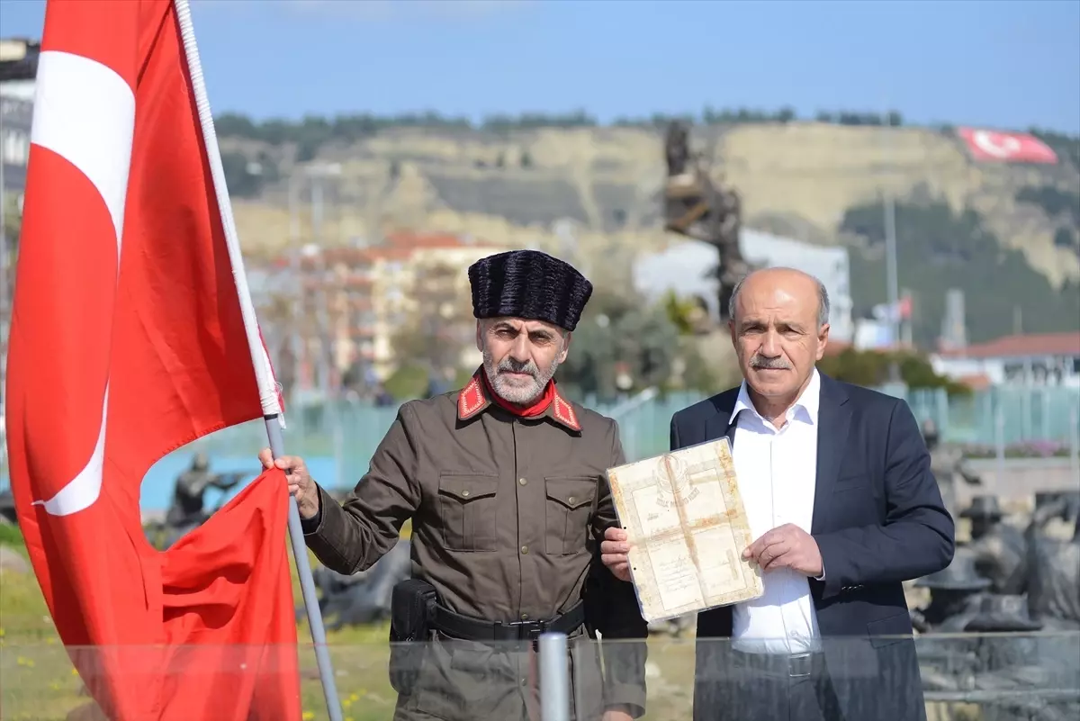 Gazi Torunu Çanakkale\'ye Yürüdü