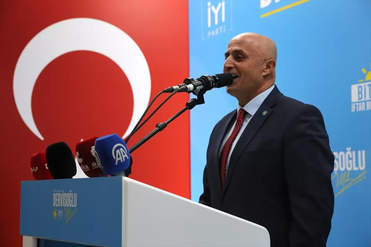 İYİ Parti Genel Başkanı Dervişoğlu, Bitlis\'te iftar programında konuştu Açıklaması