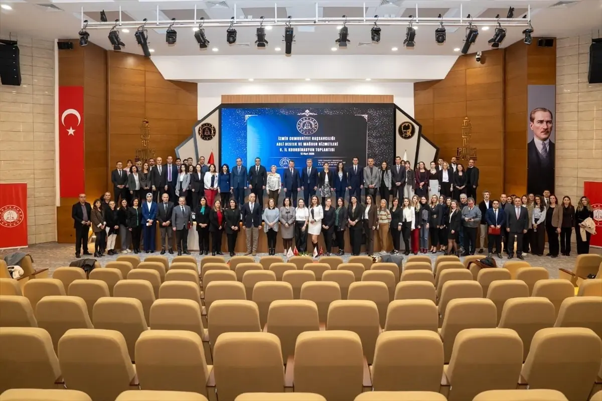 İzmir\'de Adli Destek ve Mağdur Hizmetleri Koordinasyon Toplantısı Yapıldı