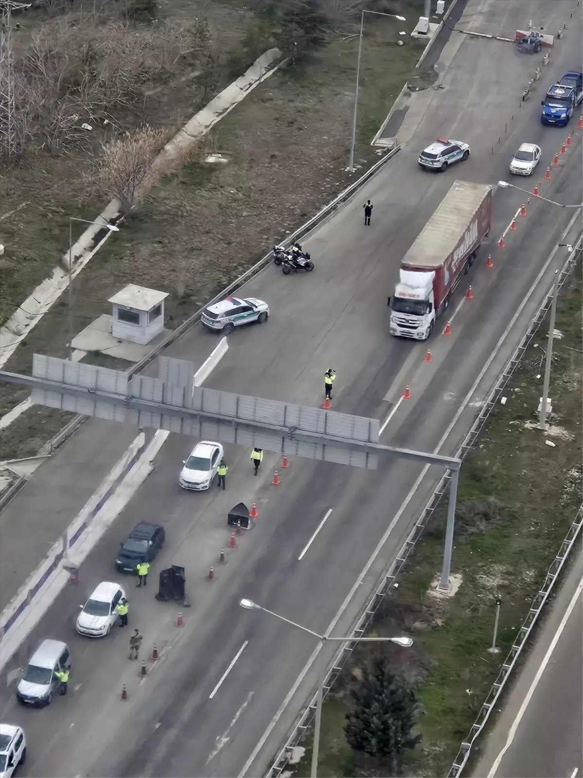 Ankara\'da Helikopter Destekli Trafik Denetimi