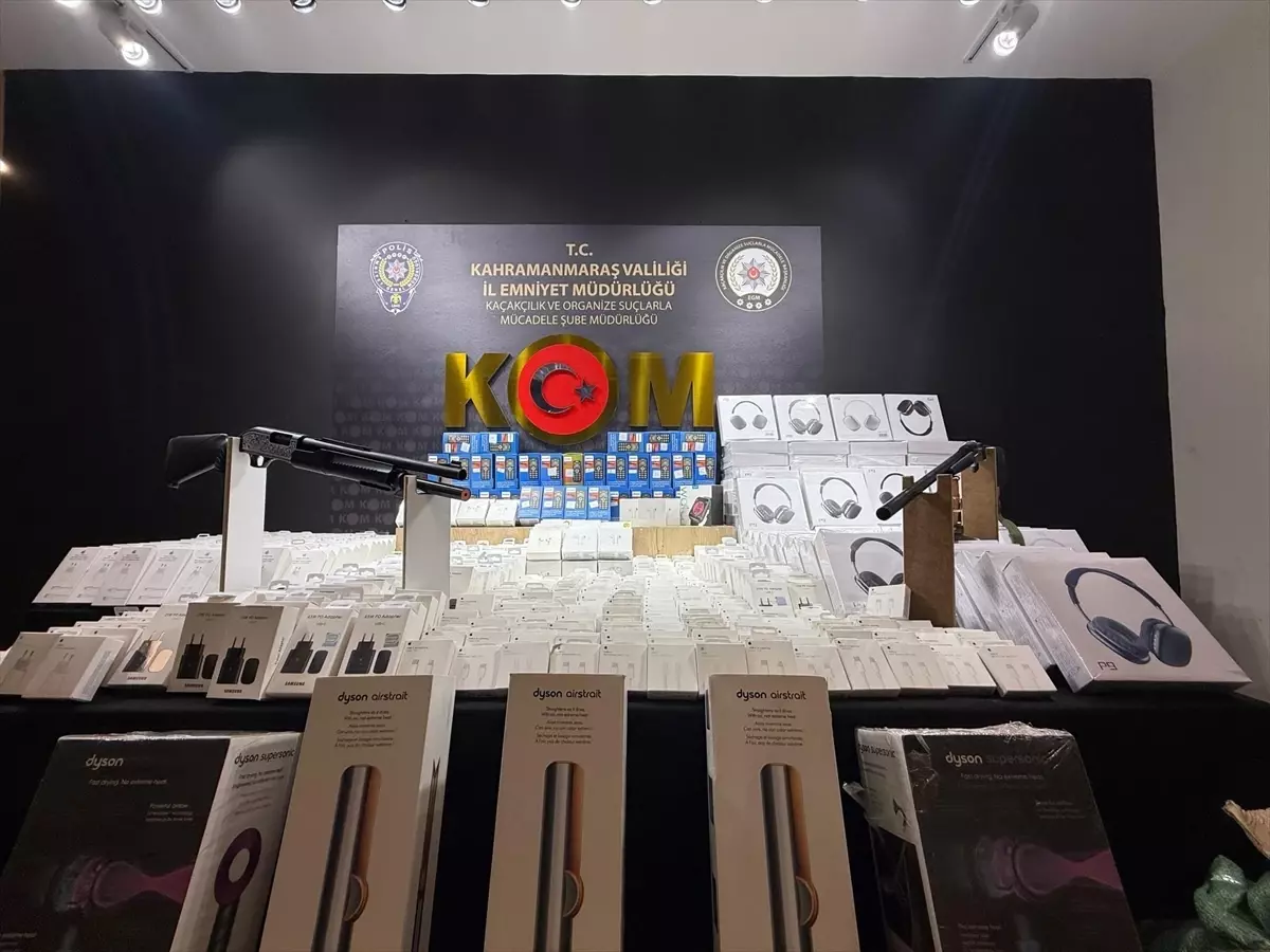 Kahramanmaraş\'ta Kaçakçılıkla Mücadele Operasyonu
