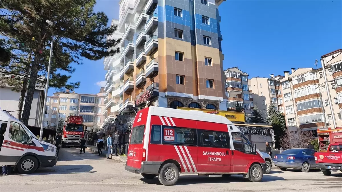 Safranbolu\'da Otel Yangını