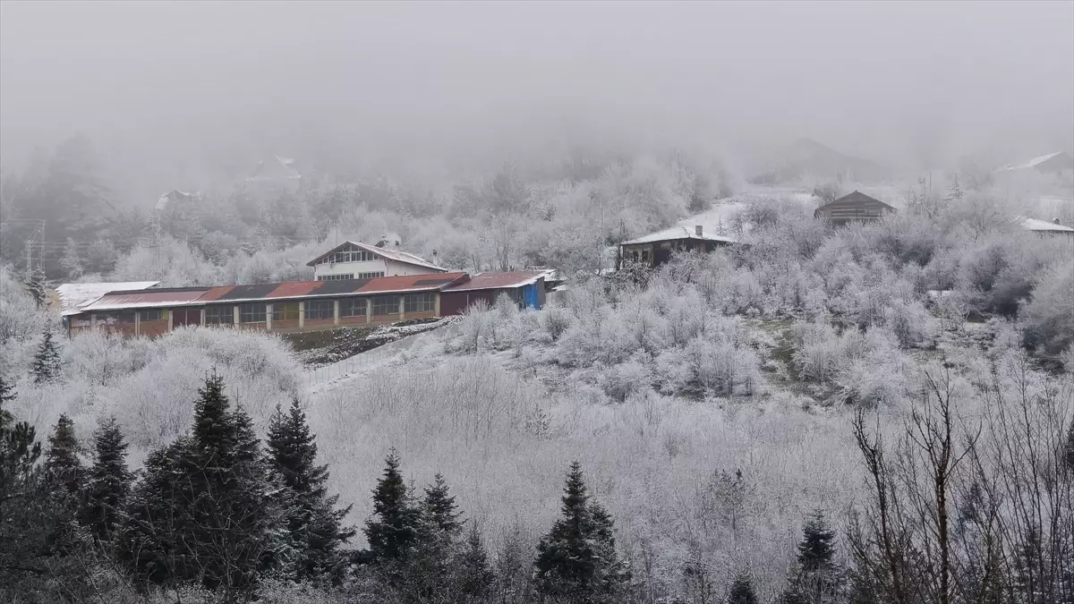 Karabük\'te Kar Yağışı ve Sis