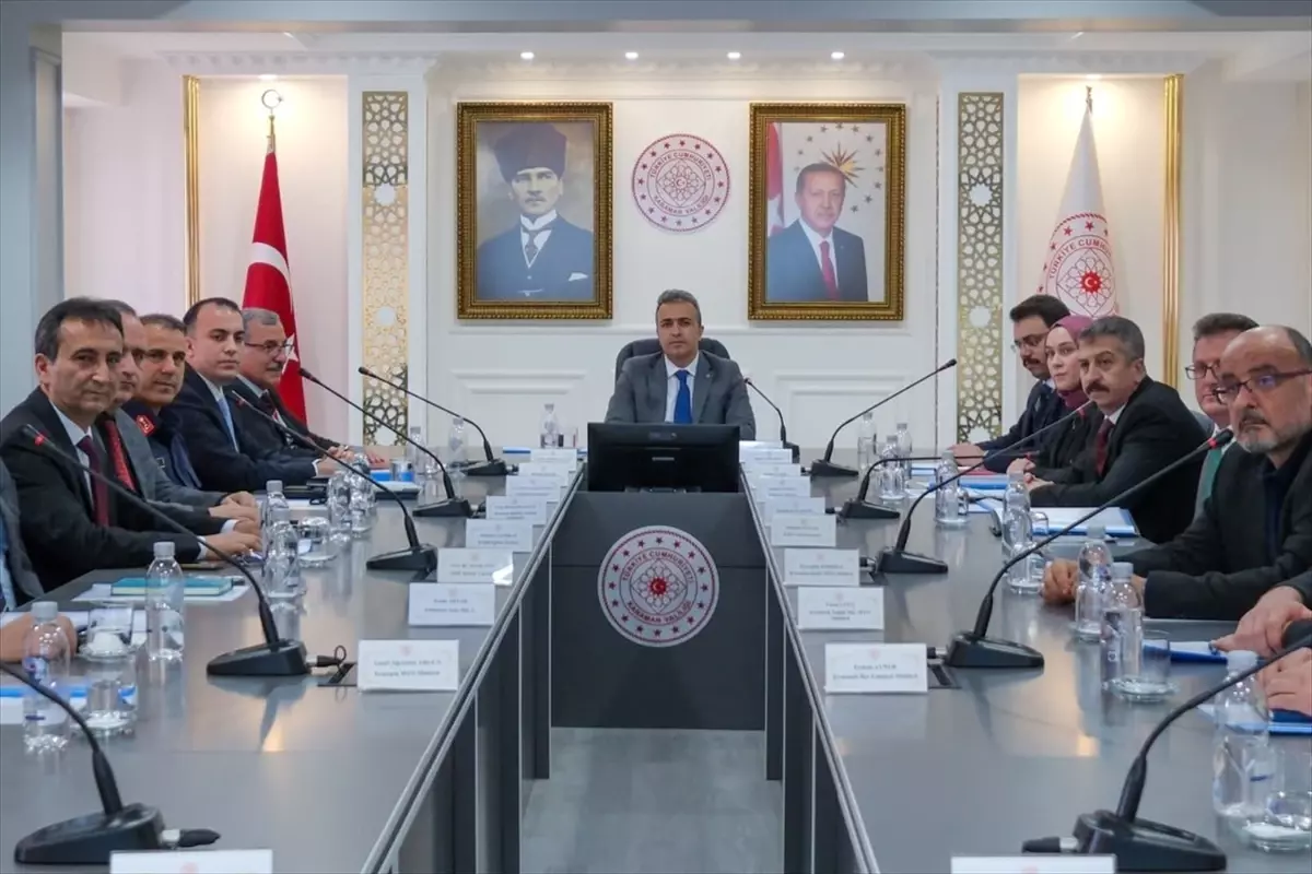 Üniversite Güvenliği Toplantısı Yapıldı